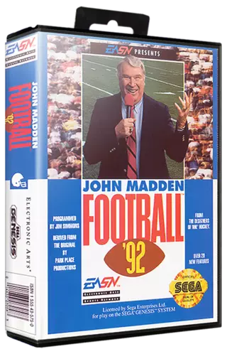 jeu John Madden Football 92